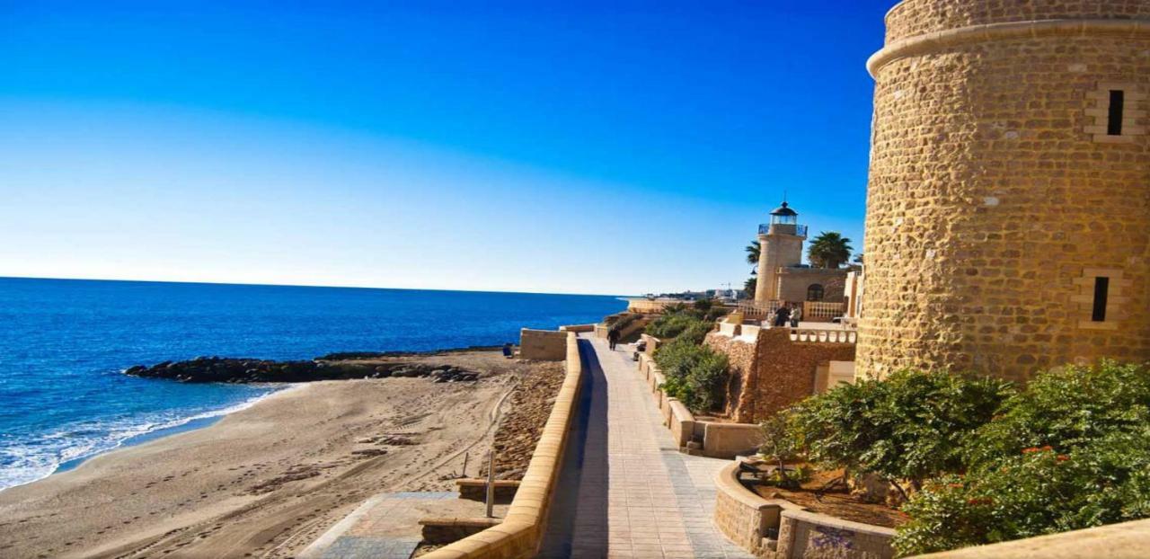 Roquetas Beach House Apartamento Fresco Con Piscina روكيتاس ذي مار المظهر الخارجي الصورة