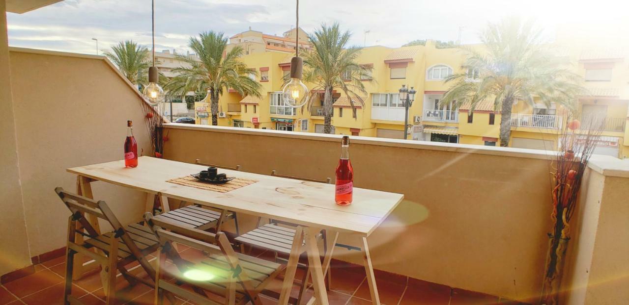 Roquetas Beach House Apartamento Fresco Con Piscina روكيتاس ذي مار المظهر الخارجي الصورة